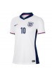 England Jude Bellingham #10 Fotballdrakt Hjemme Klær Dame EM 2024 Korte ermer